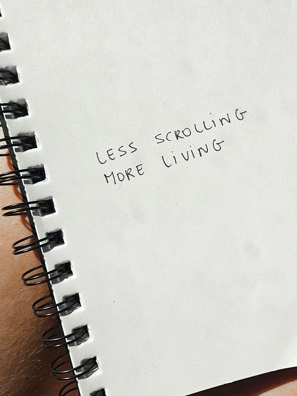 less scrolling, more&nbsp;living
